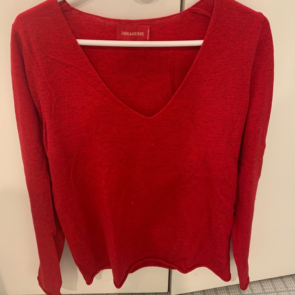 Nosfa Patch Wool & Cashmere Sweater